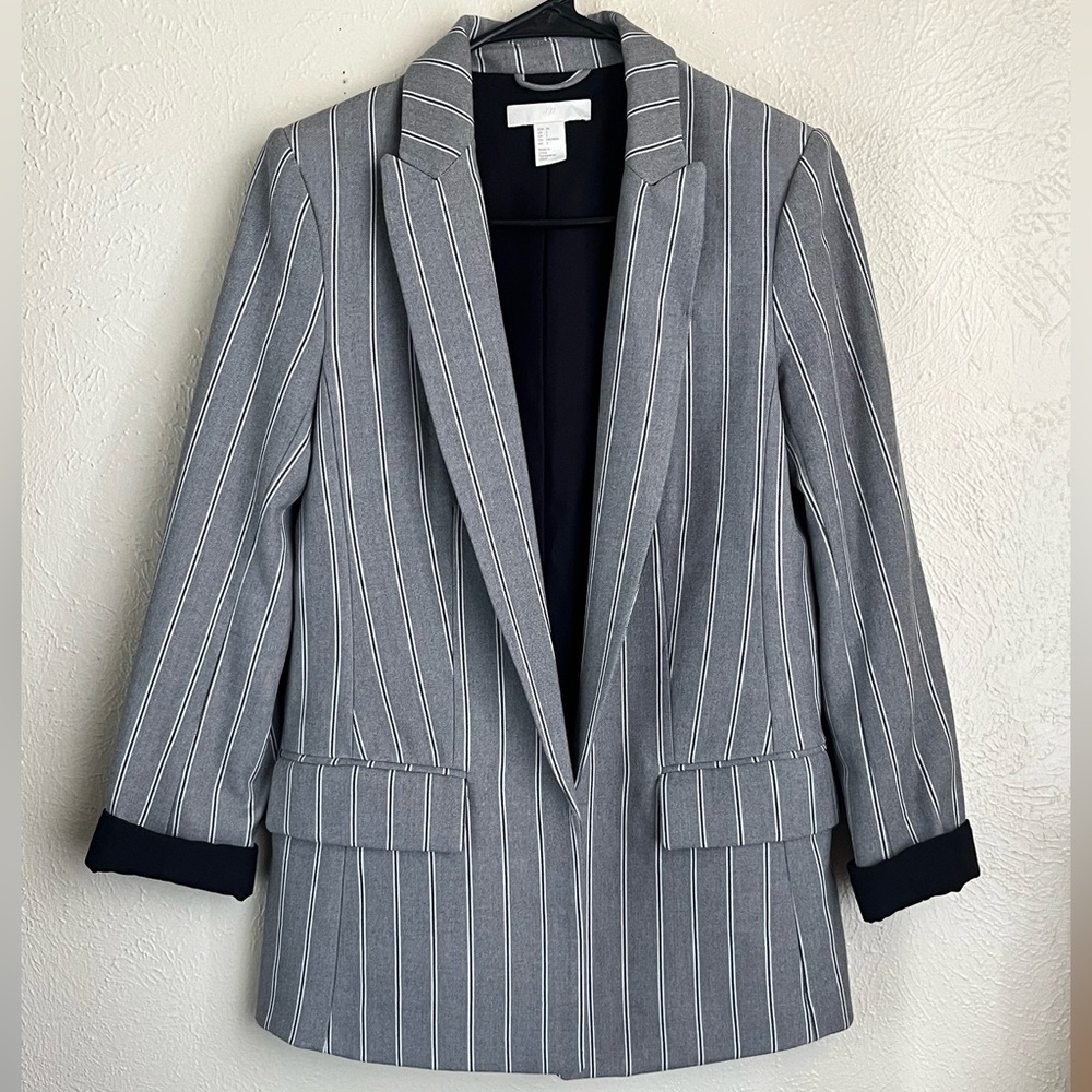 Striped H&M Blazer
